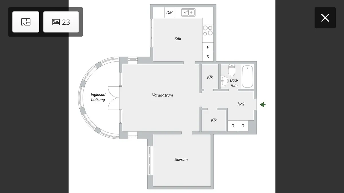 Hyreslägenhet på Stockholm i stockholm