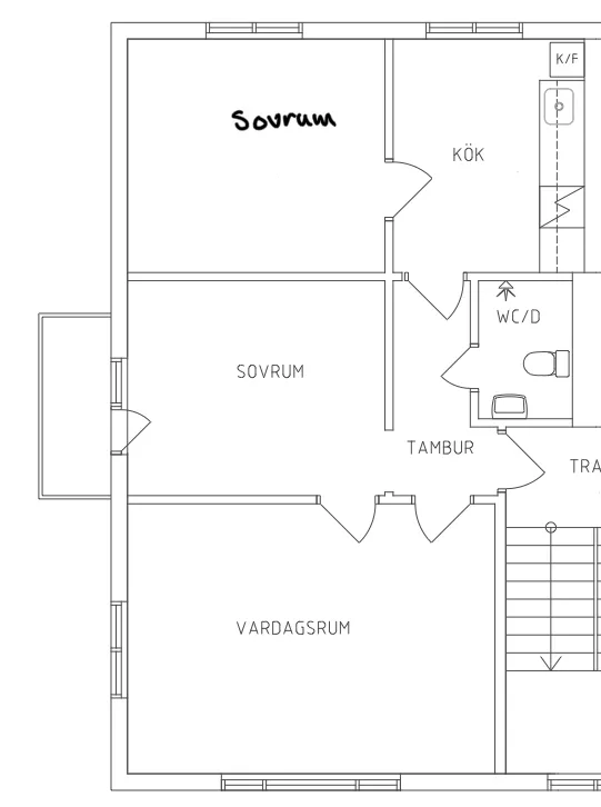 Hyreslägenhet på Nässjö i nassjo