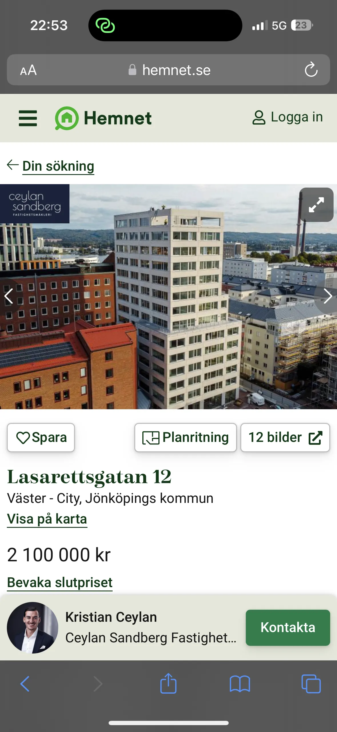 Hyreslägenhet på Jönköping i jonkoping