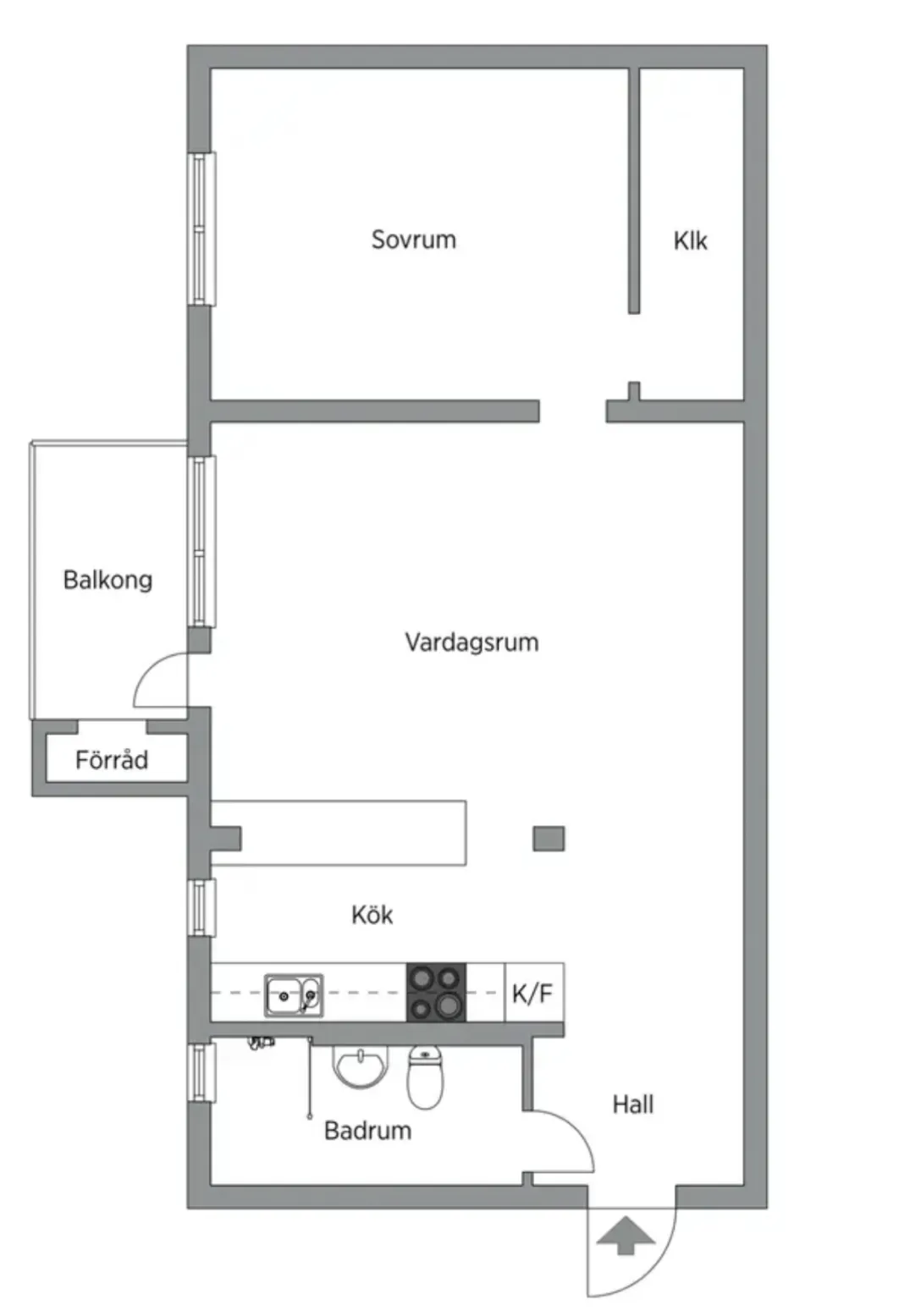 Hyreslägenhet på Kista i kista