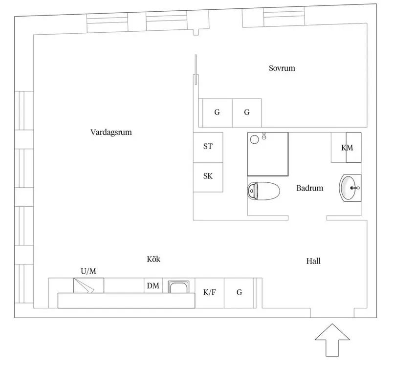 Hyreslägenhet på Stockholm i stockholm