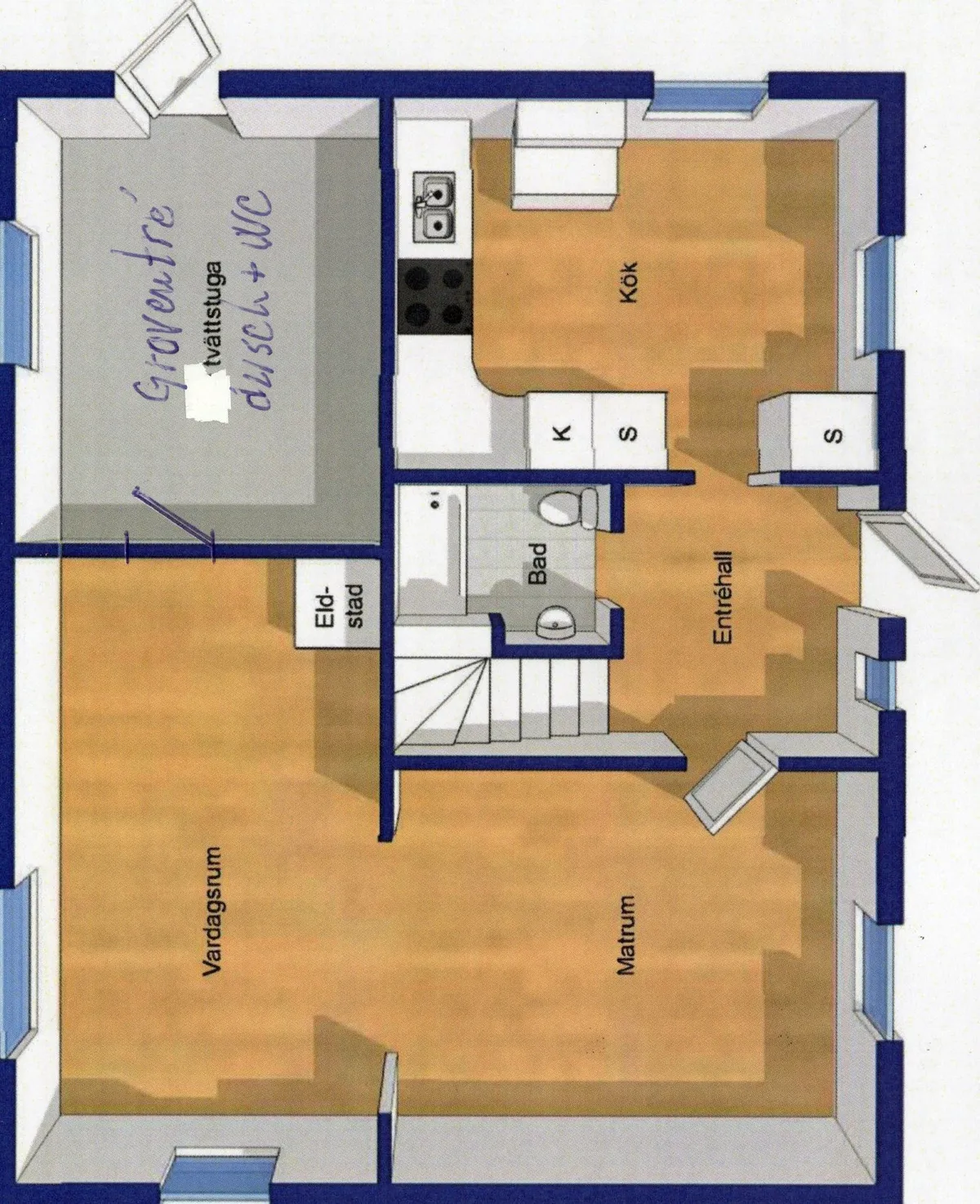 Hyreslägenhet på Fjärdhundra i fjardhundra