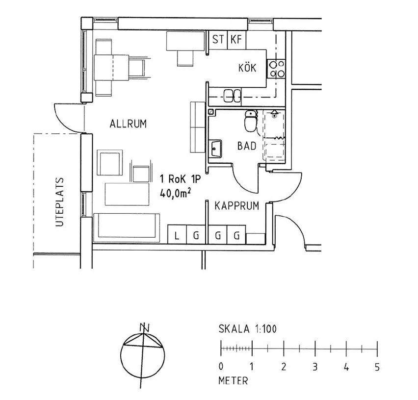 Hyreslägenhet på Östersund i ostersund