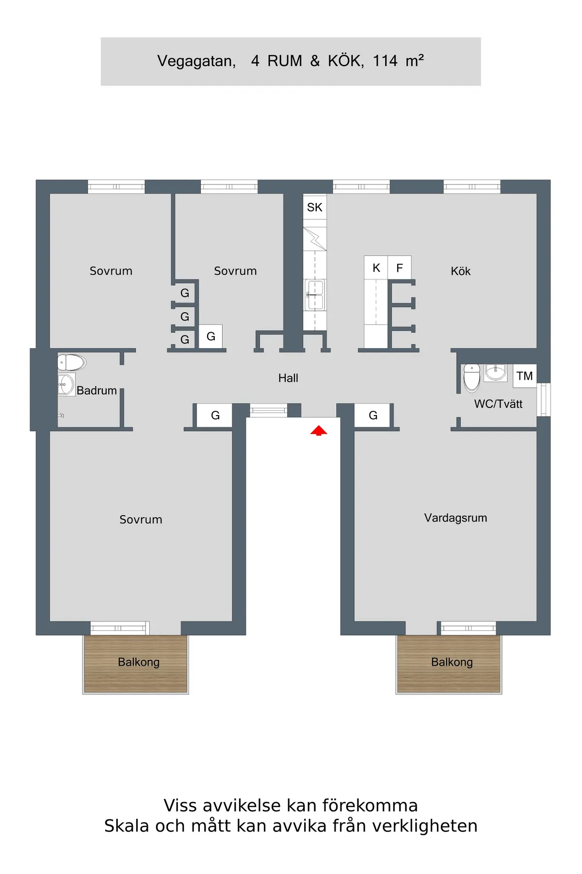 Hyreslägenhet på Tranås i tranas