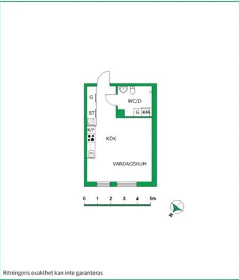 Hyreslägenhet på Kalmar i kalmar