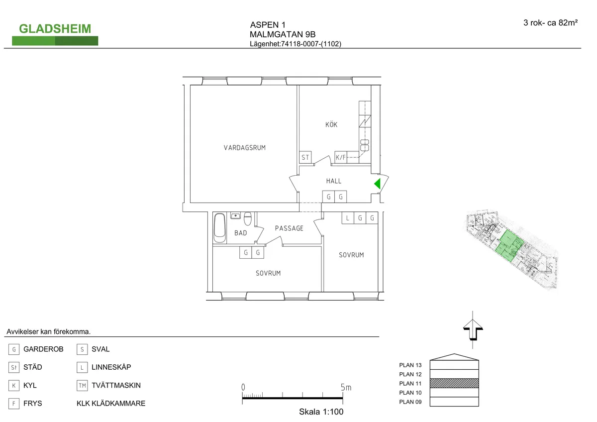 Hyreslägenhet på Skara i skara