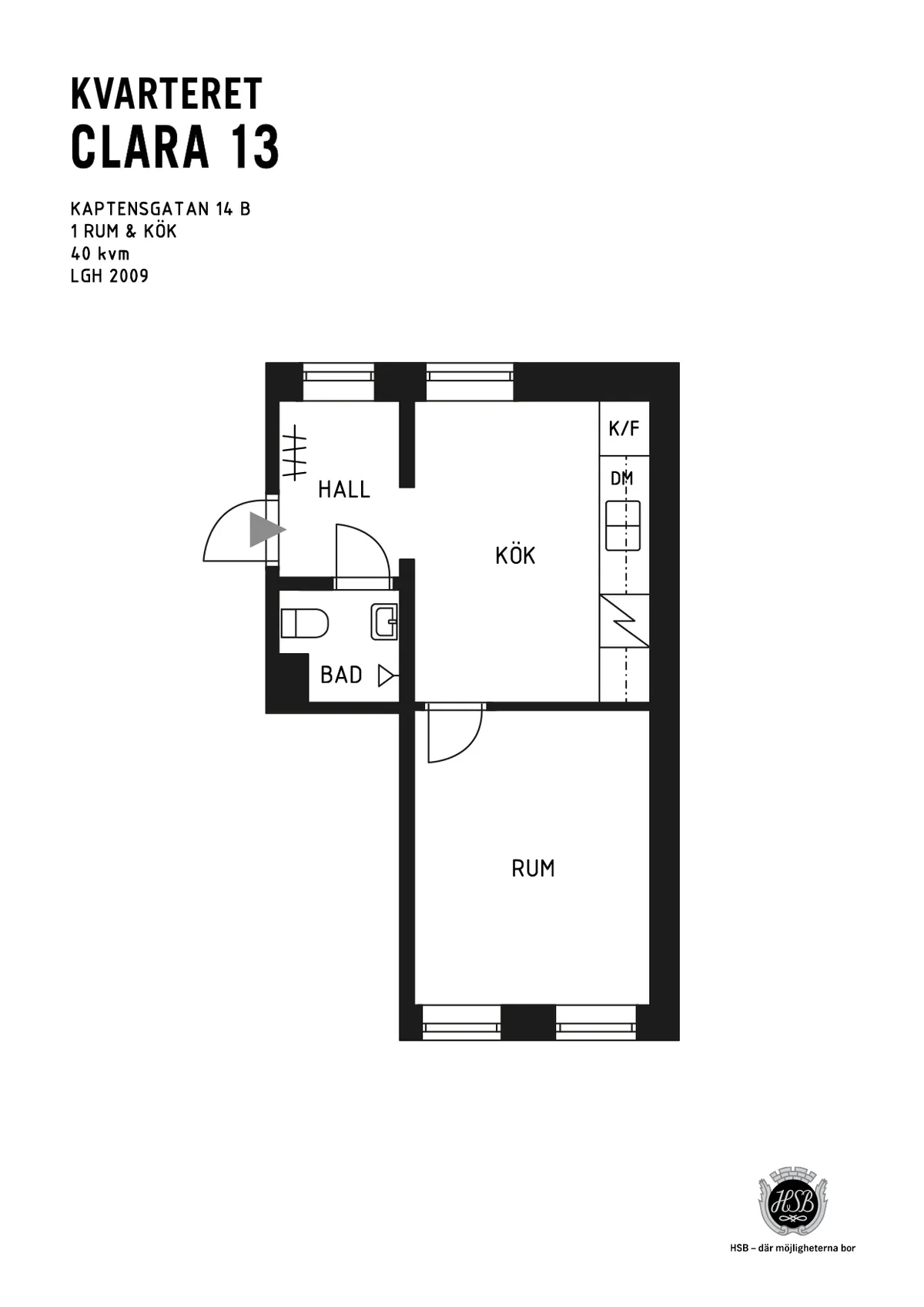 Hyreslägenhet på Malmö i malmo