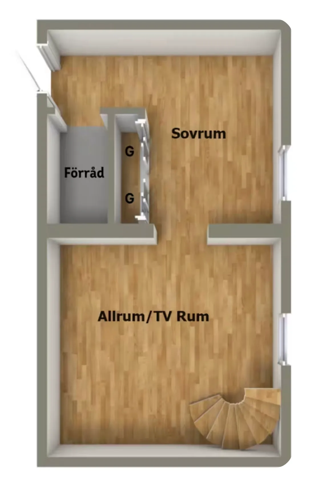 Hyreslägenhet på Visby i visby