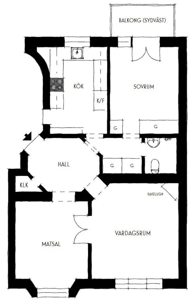 Hyreslägenhet på Stockholm i stockholm