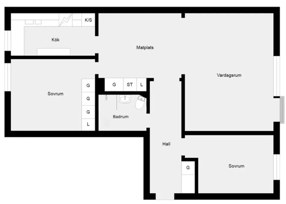 Hyreslägenhet på Älvsjö i alvsjo