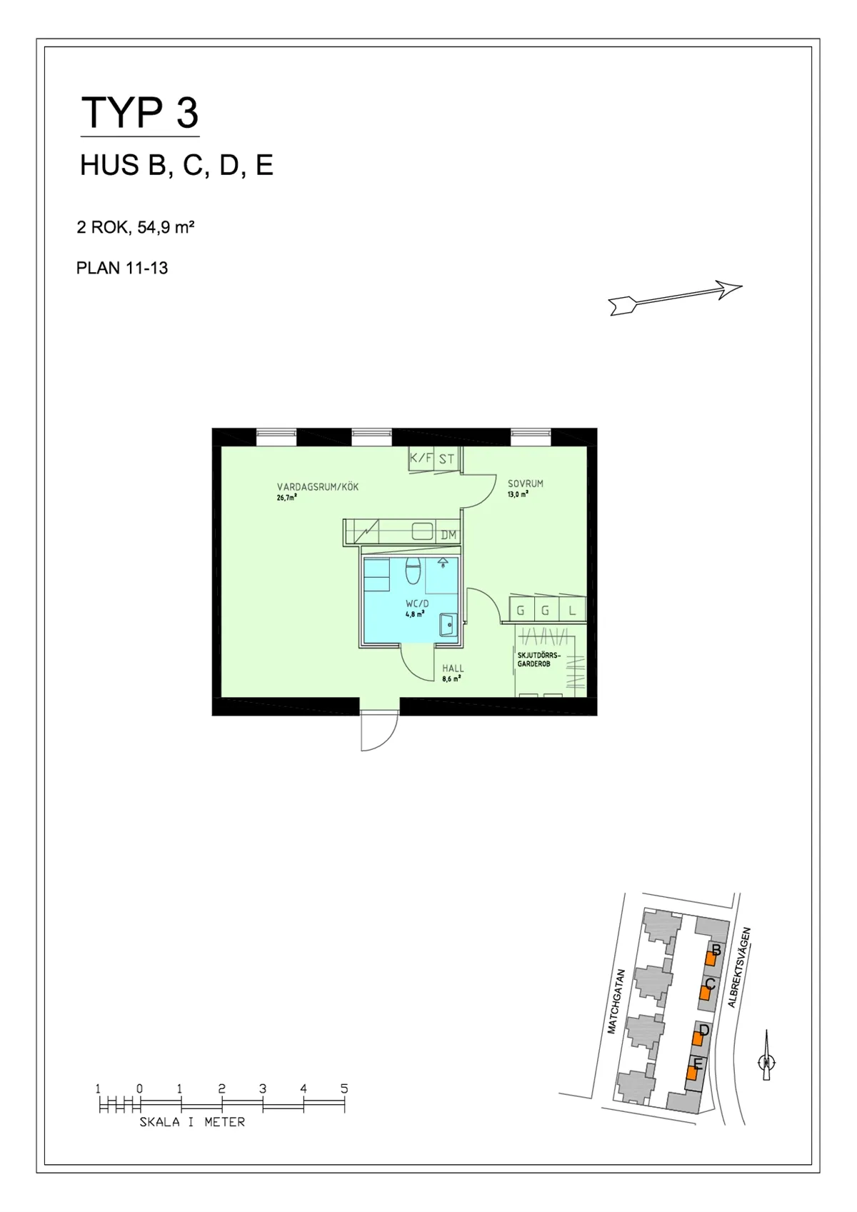 Hyreslägenhet på Norrköping i norrkoping