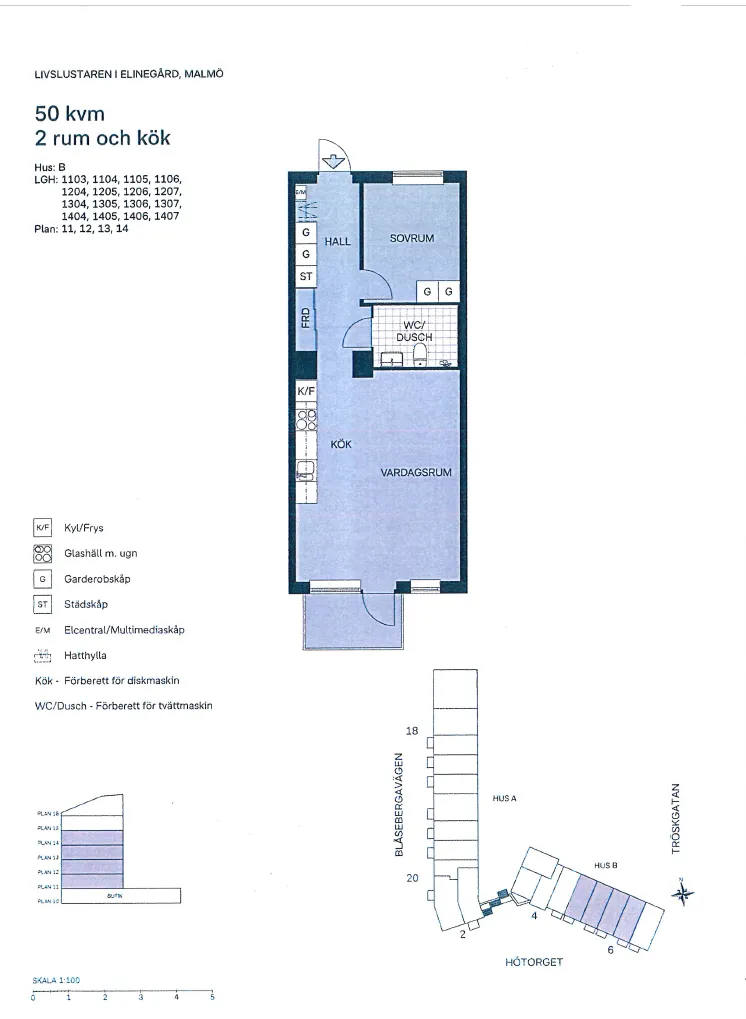 Hyreslägenhet på Malmö i malmo