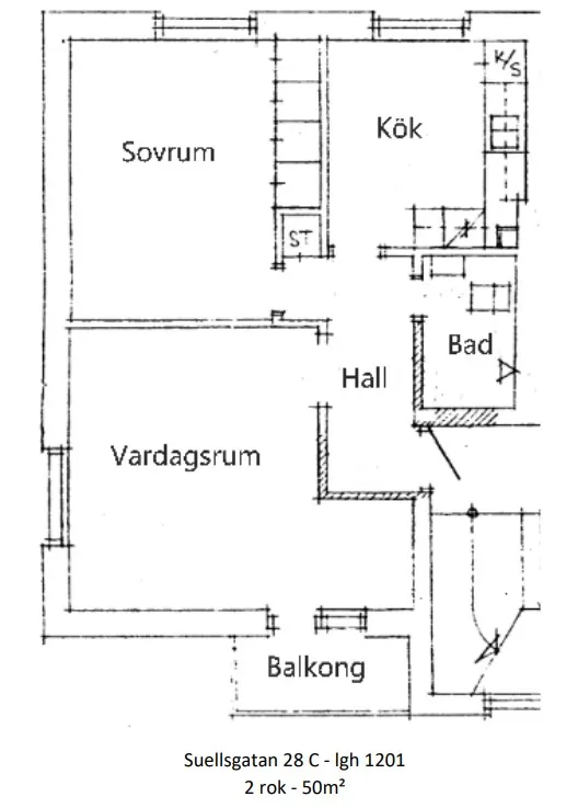 Hyreslägenhet på Landskrona i landskrona