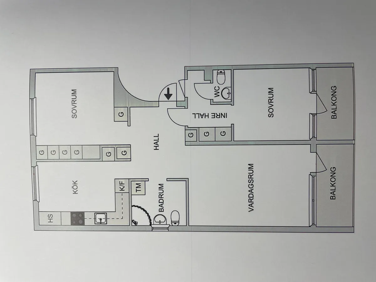 Hyreslägenhet på Skellefteå i skelleftea