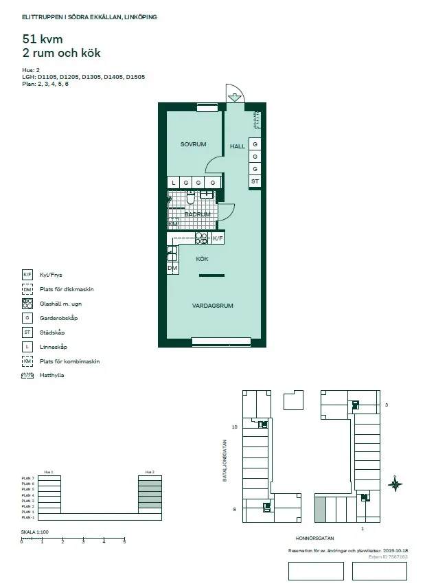 Hyreslägenhet på Linköping i linkoping