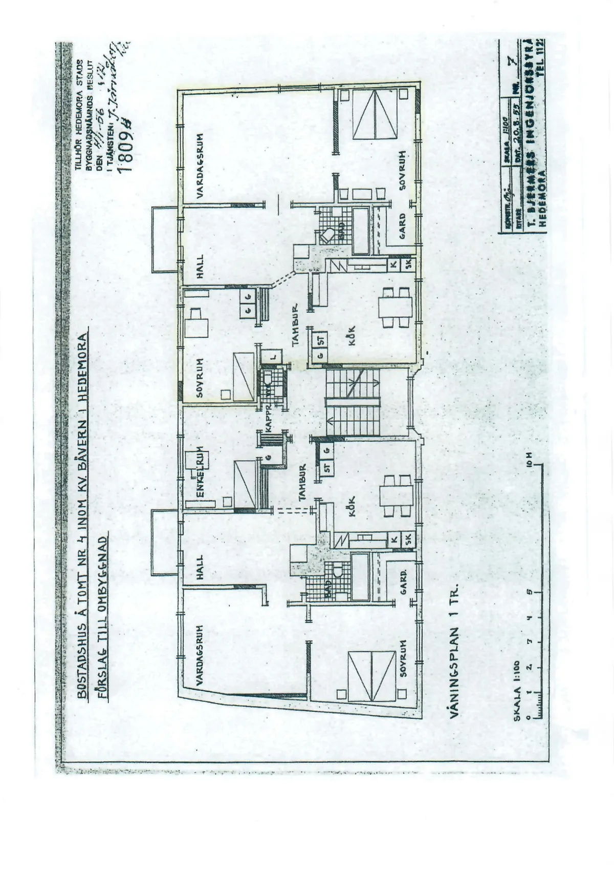 Hyreslägenhet på Hedemora i hedemora