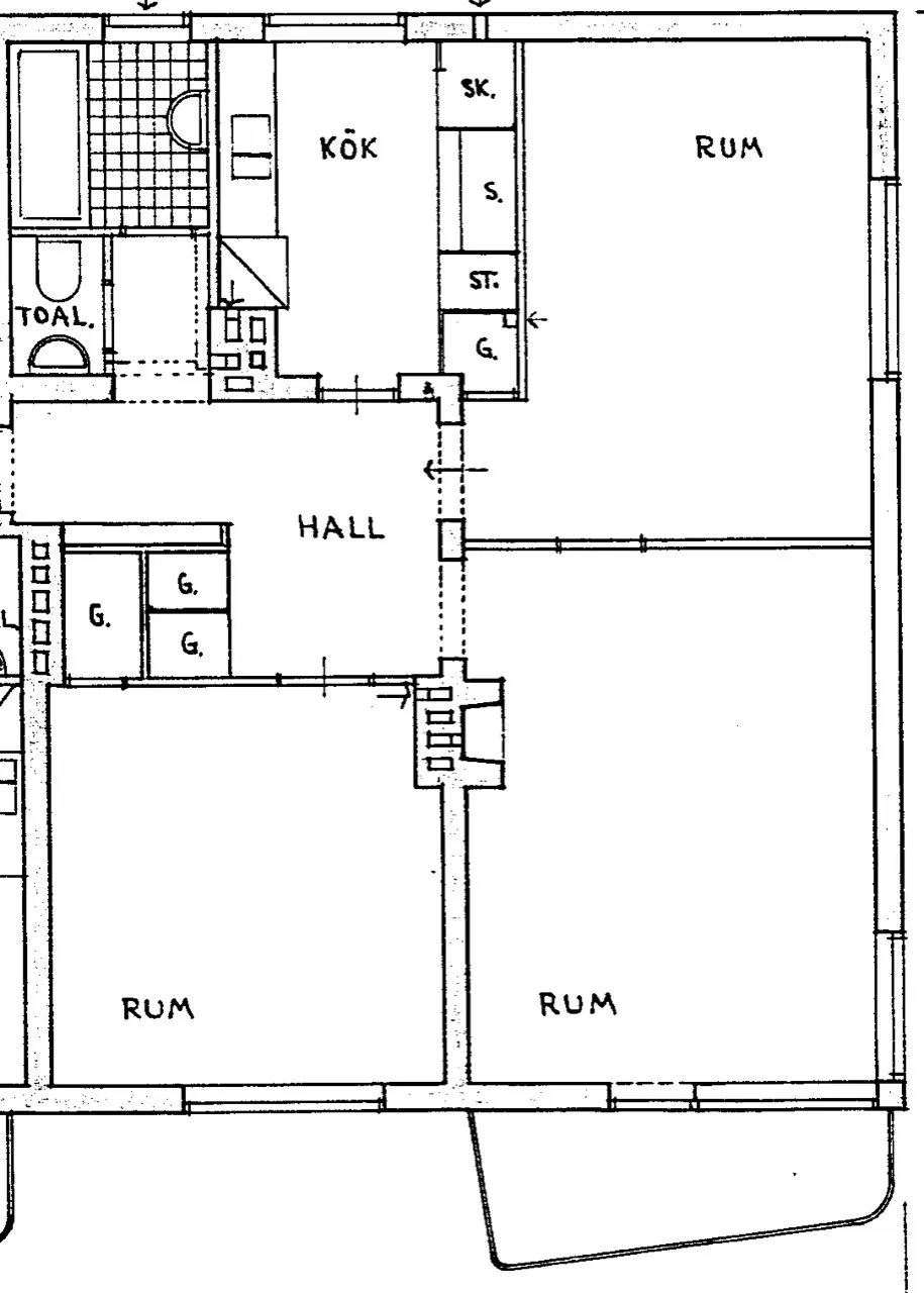 Hyreslägenhet på Nyköping i nykoping