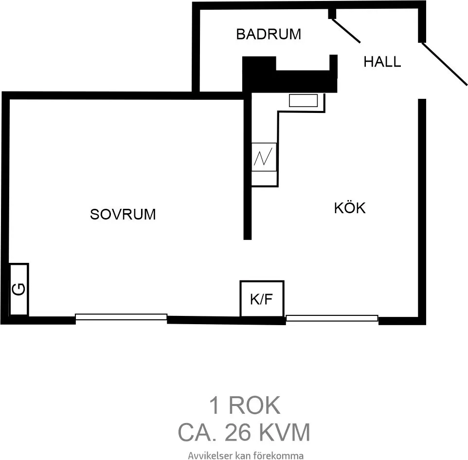 Hyreslägenhet på Västerås i vasteras