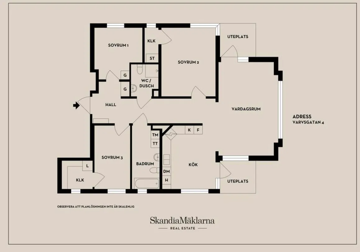Hyreslägenhet på Nyköping i nykoping