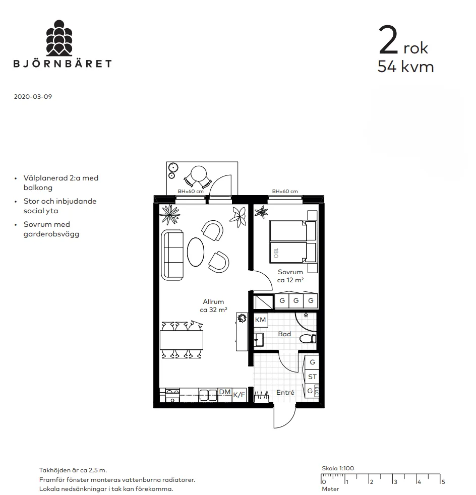 Hyreslägenhet på Kalmar i kalmar