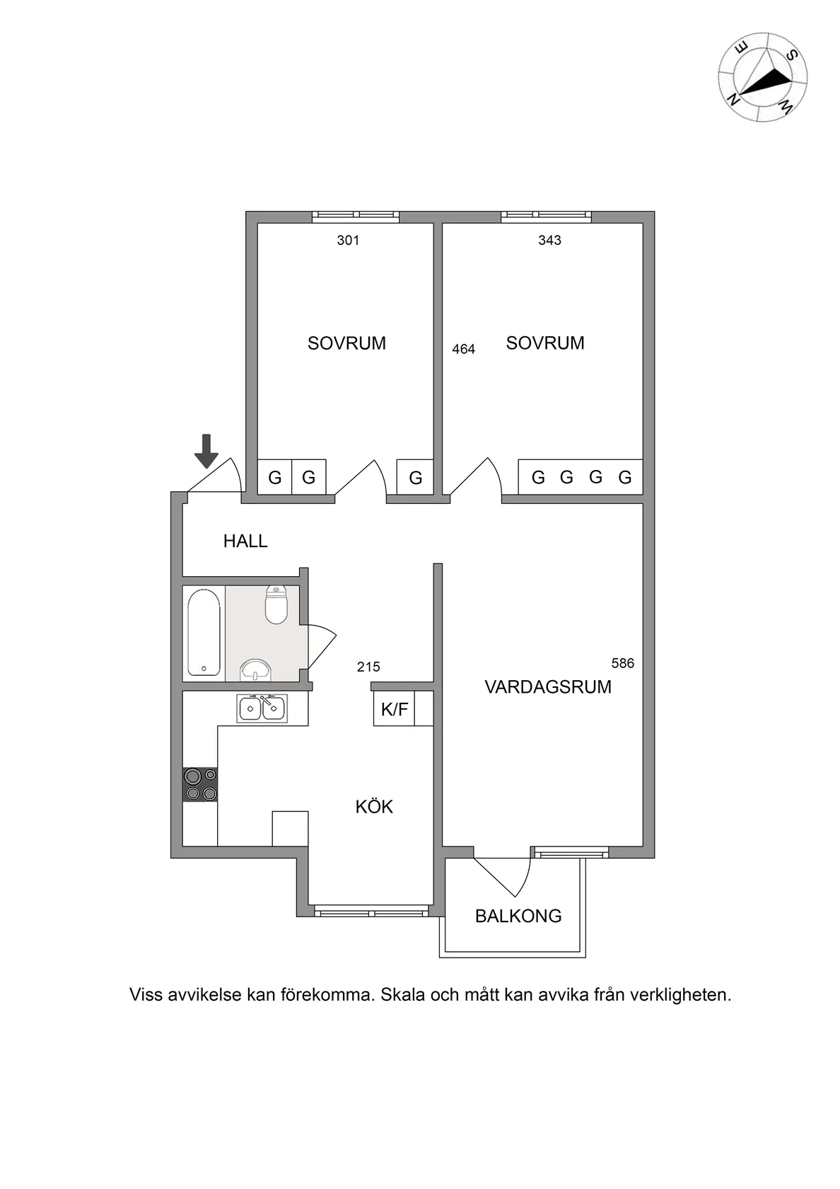 Hyreslägenhet på Bandhagen i bandhagen