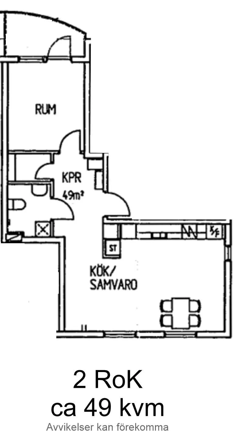 Hyreslägenhet på Västerås i vasteras