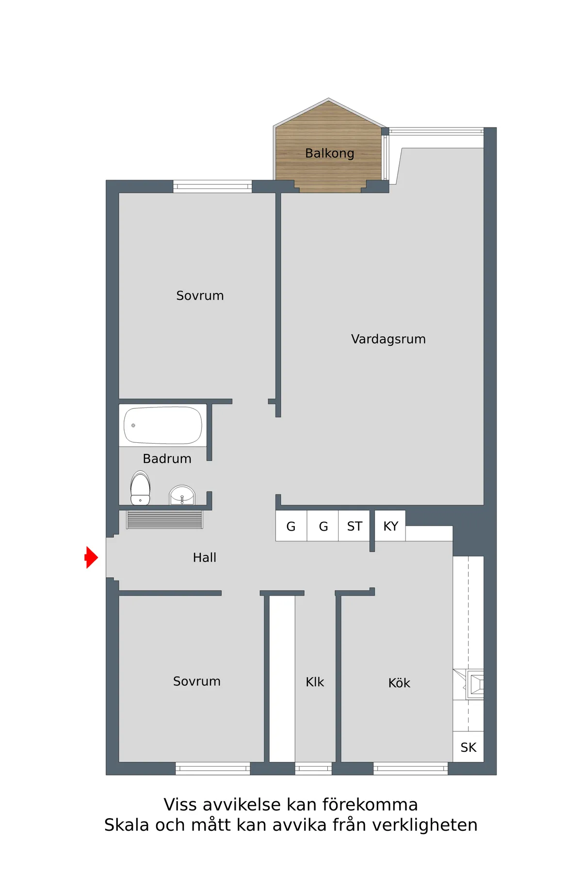 Hyreslägenhet på Finspång i finspang