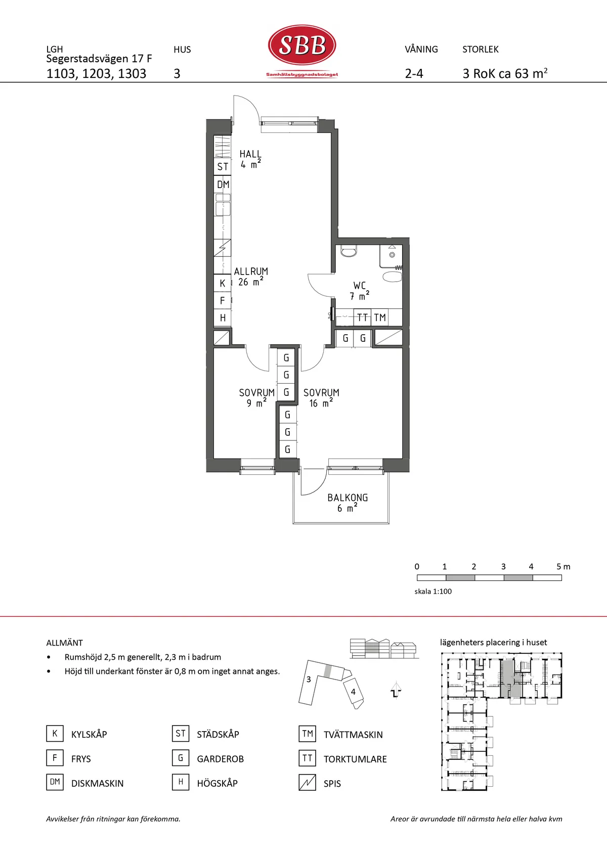 Hyreslägenhet på Växjö i vaxjo
