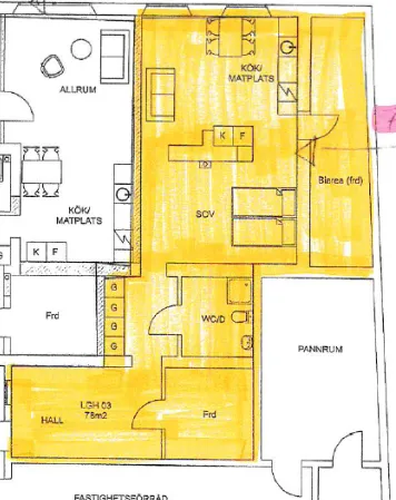 Hyreslägenhet på Oskarshamn i oskarshamn