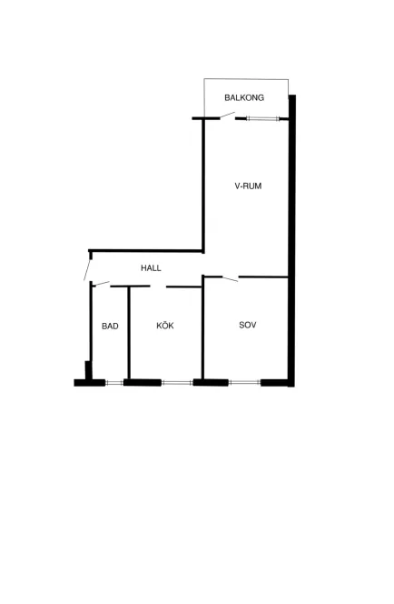 Hyreslägenhet på Rimbo i rimbo