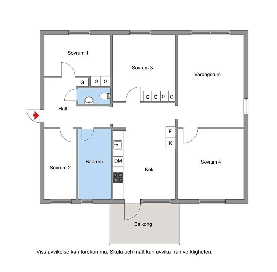 Hyreslägenhet på Norsborg i norsborg