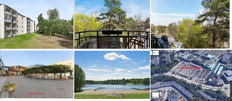 Hyreslägenhet på Farsta i farsta