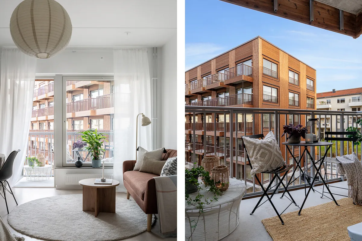 Hyreslägenhet på Bandhagen i bandhagen