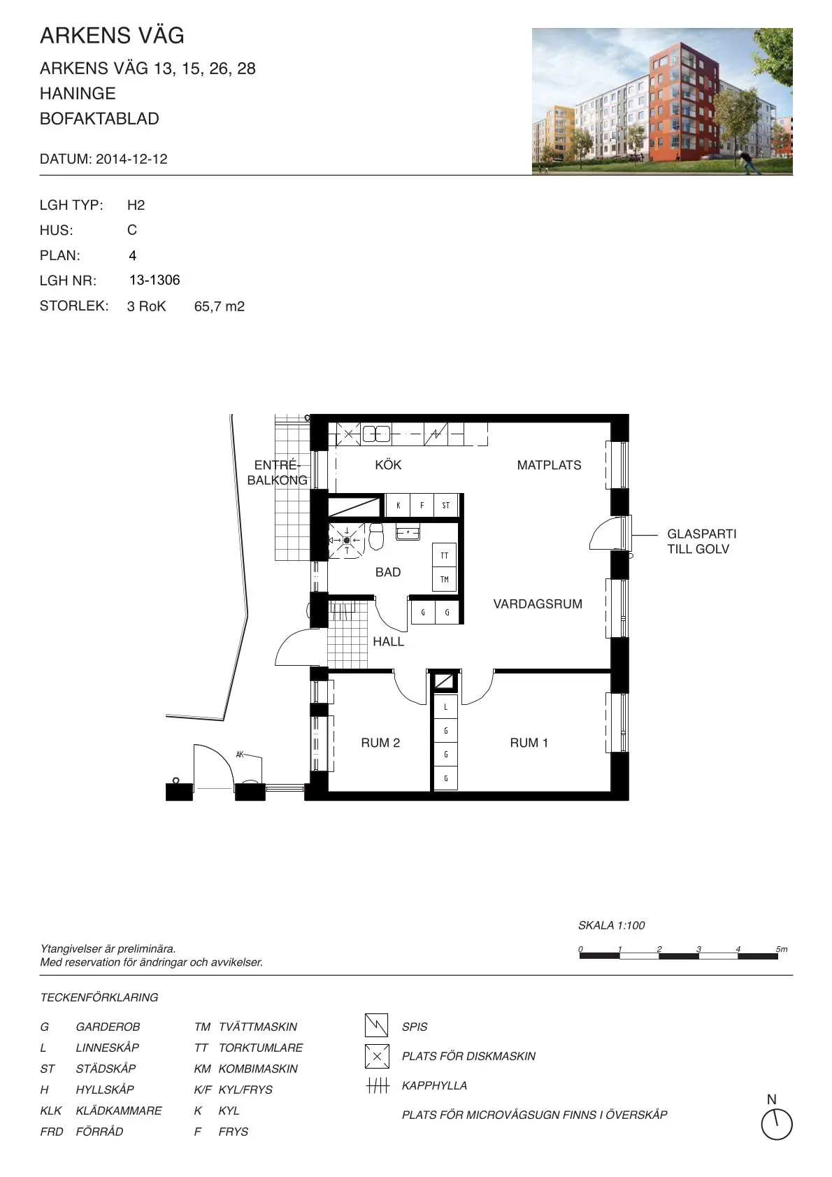 Hyreslägenhet på Handen i handen