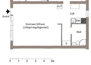 Hyresbostad på Bromma i bromma