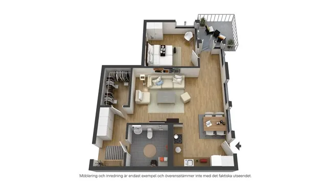 Hyreslägenhet på Bandhagen i bandhagen