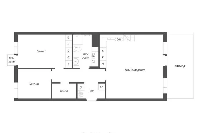 Hyreslägenhet på Borås i boras