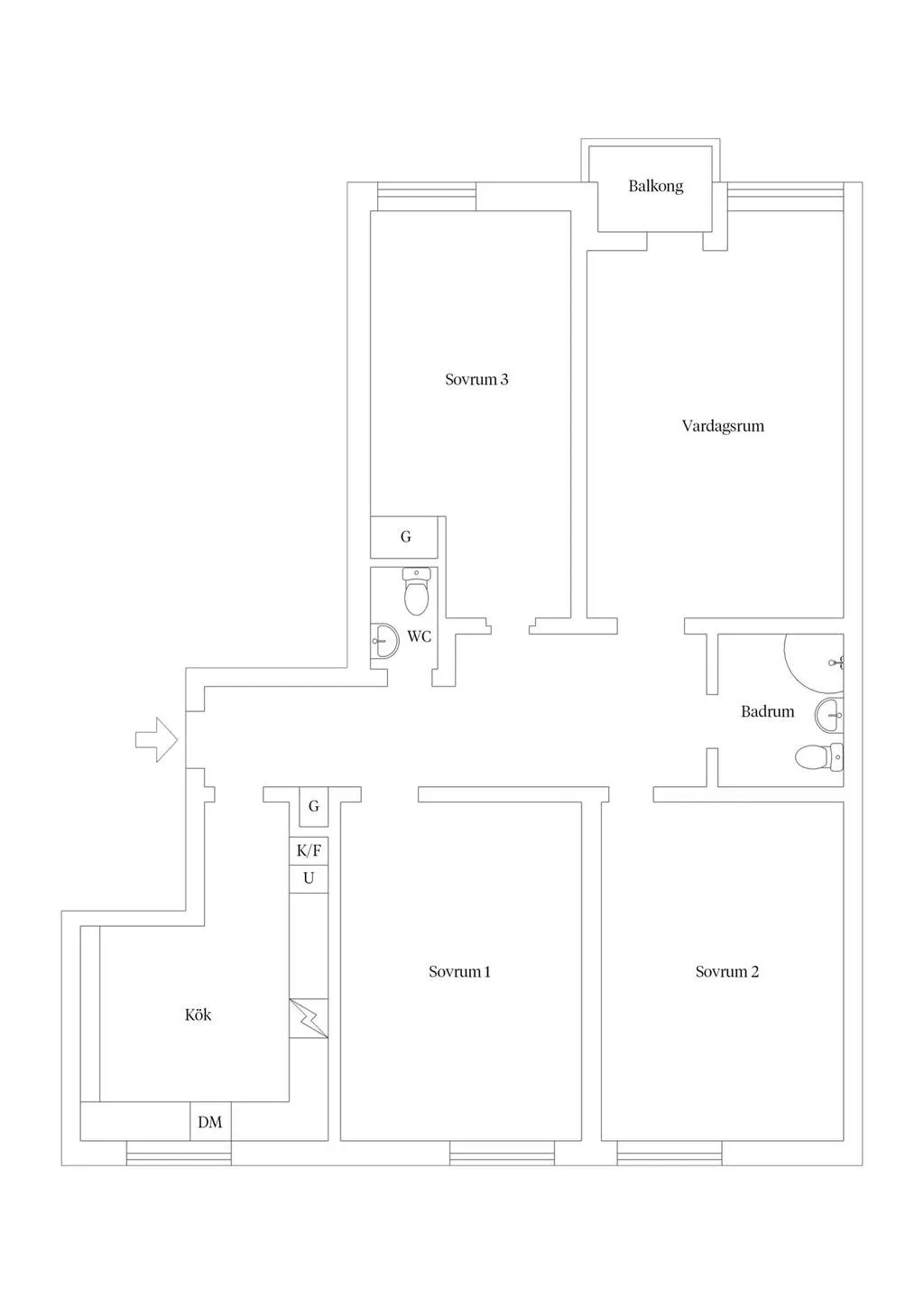 Hyreslägenhet på Uppsala i uppsala