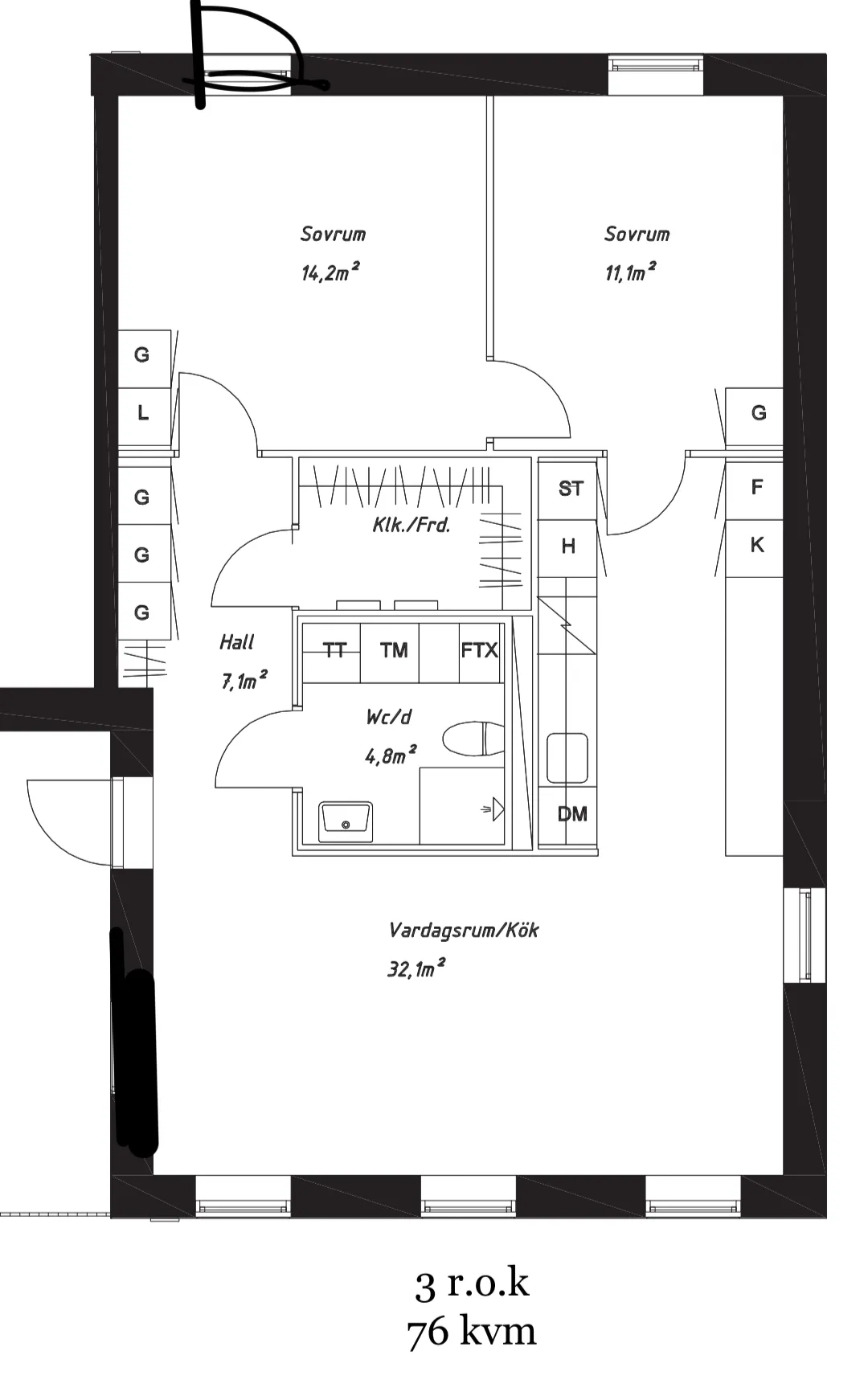 Hyreslägenhet på Örebro i orebro