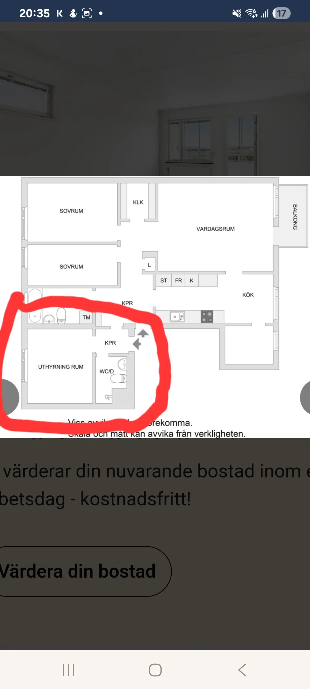 Hyreslägenhet på Spånga i spanga