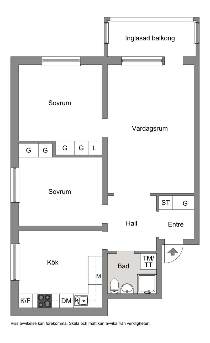 Hyreslägenhet på Växjö i vaxjo