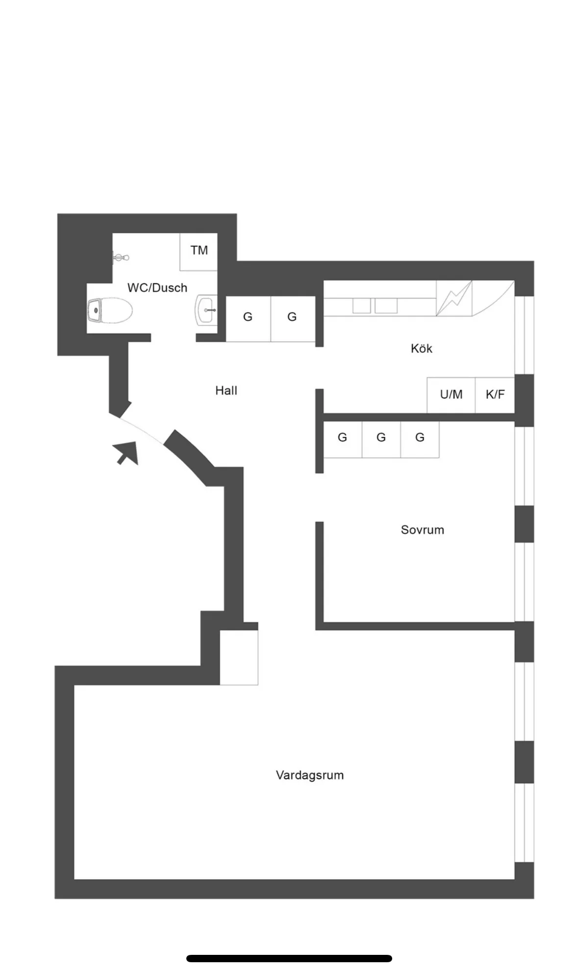 Hyreslägenhet på Norrköping i norrkoping