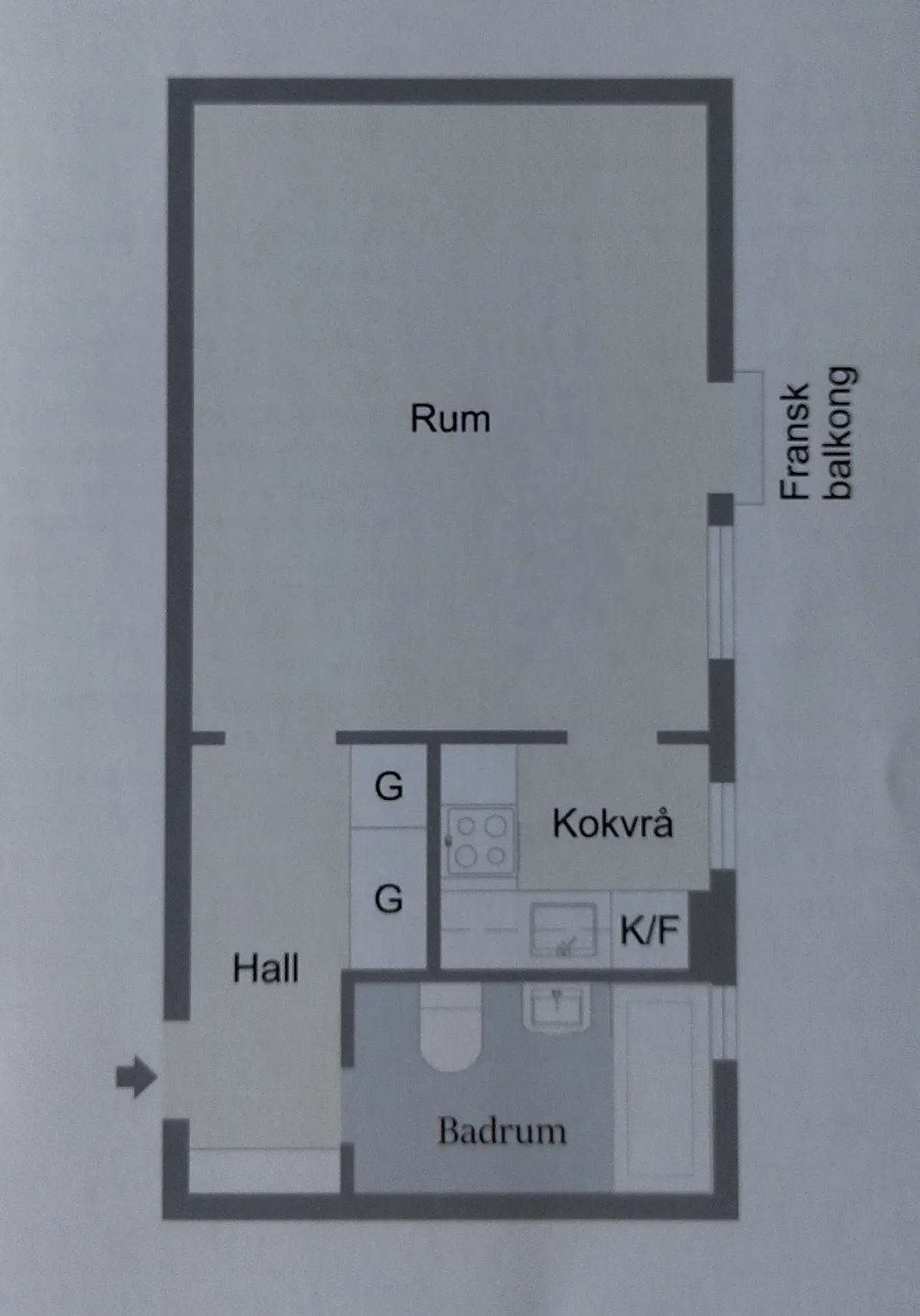 Hyreslägenhet på Järfälla i jarfalla