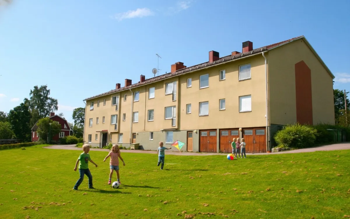 Hyreslägenhet på Horndal i horndal