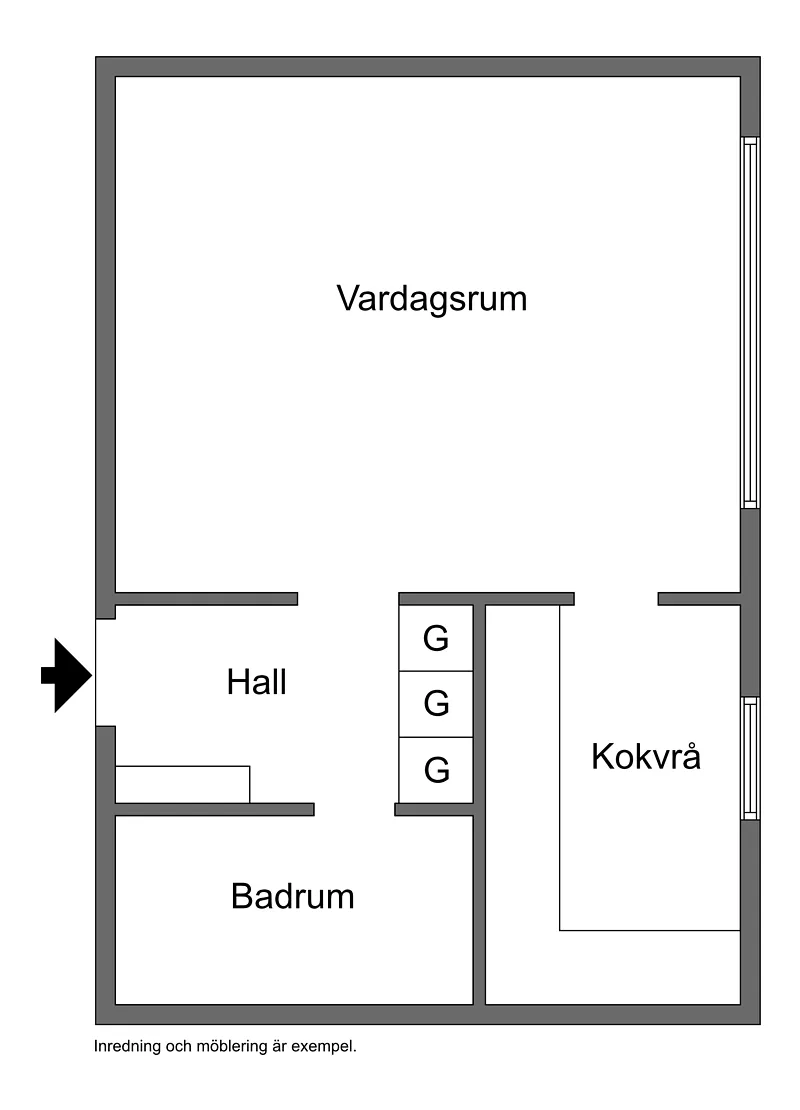 Hyreslägenhet på Halmstad i halmstad