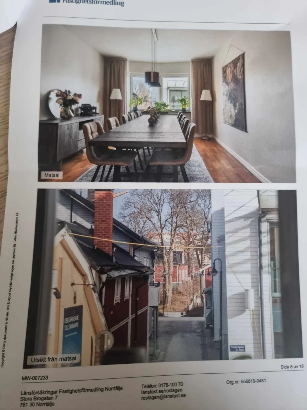 Hyreslägenhet på Norrtälje i norrtalje