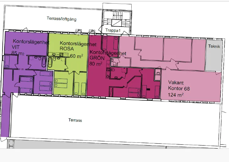 Hyreslägenhet på Visby i visby