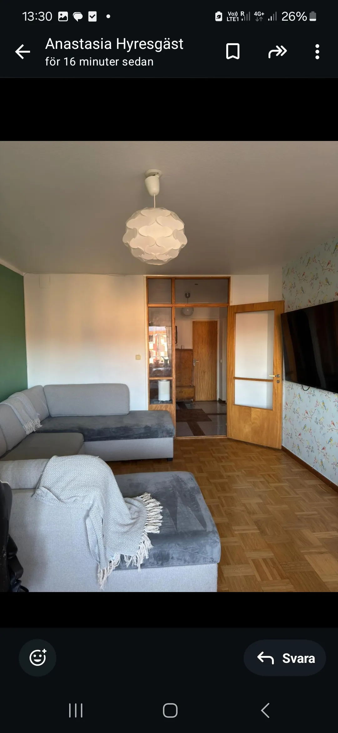 Hyreslägenhet på Bandhagen i bandhagen