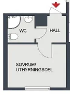 Hyreslägenhet på Upplands Väsby i upplands-vasby