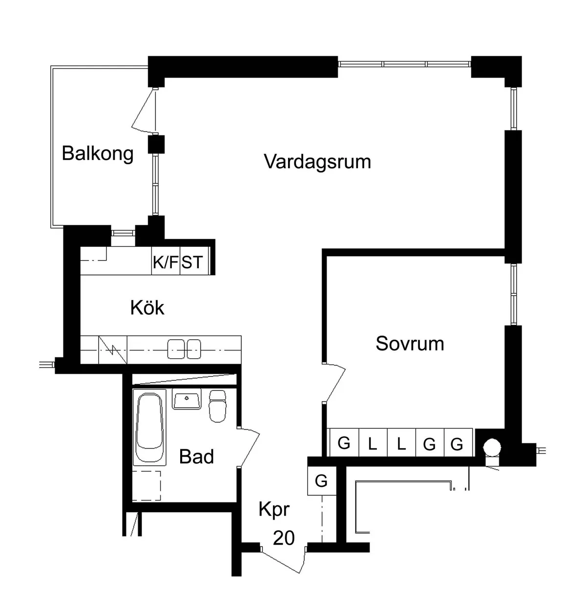 Hyreslägenhet på Skellefteå i skelleftea